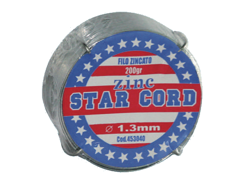 FILO STARCORD ZINCATO GR.200 MM.0,7 (cartone 30 PZ)