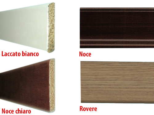 BATTISCOPA ROVERE LISCIO          -P1876 (cartone 24 MT)