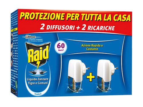 ELETTROEMANATOR.RAID 60 NOTTI PROMO PACK (cartone 12 PZ)