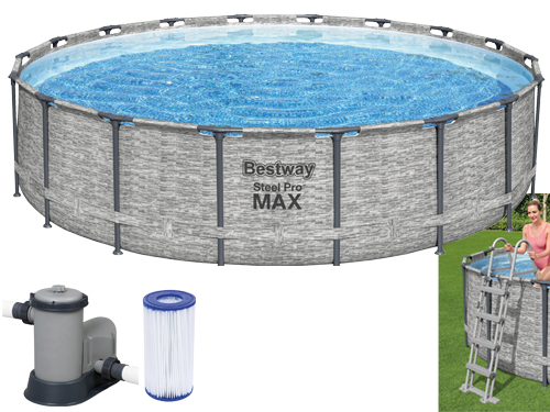 PISCINE TONDE STEELPROMAX BESTWAY-5618Y