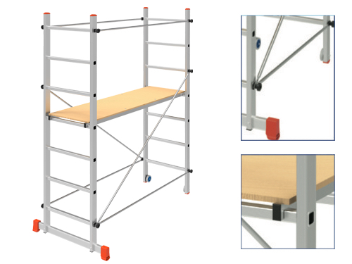 TRABATTELLI ALLUMINIO STEP UP LABOR H218