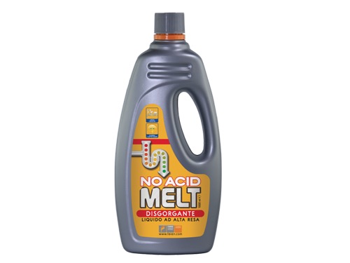 DISGORGANTE LIQUIDO MELT NO ACID LT. 1 (cartone 12 PZ)