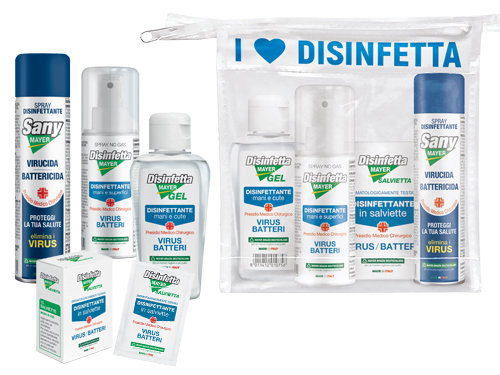 KIT DISINFETTANTI MAYER 4 PZ.