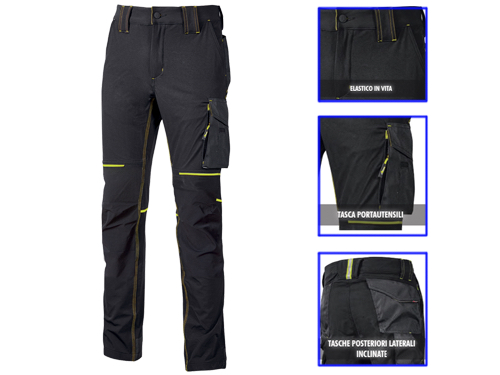 PANTALONI U-POWER WORLD BC    - M