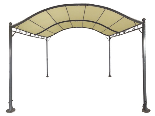 GAZEBO ACCIAIO PERGOLA MAXI MT.3X4