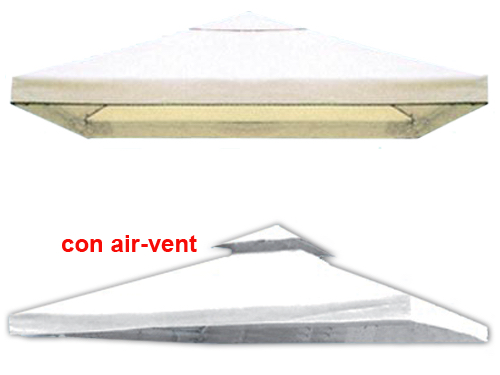 TELI C/AIRVENT PER GAZEBO 3X3MT