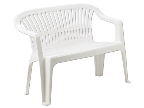 PANCHINE RESINA DIVA BIANCHE