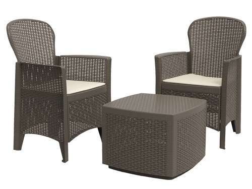 SET RATTAN TREE ANTRACITE