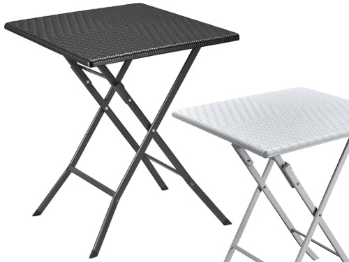 TAVOLI P/RATTAN LEVANTE WHITE