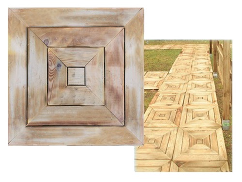 PARQUET LASA IMPREGNATO 50X50