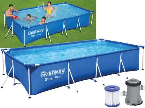 PISCINE RETTANG.      399X211 H81 -56424