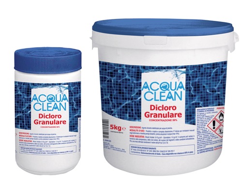 DICLORO GRANULARE ACQUA CLEAN KG.25