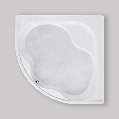 VASCA ANGOLARE GEA SOLO GUSCIO 140x140 cm