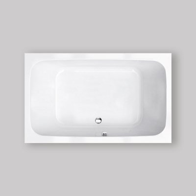 VASCA RETTANGOLARE POP SOLO GUSCIO 180 x 80 cm