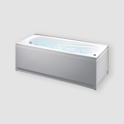 VASCA IDROMASSAGGIO RETTANGOLARE GEA CON TELAIO E PANNELLI 160x70 cm
