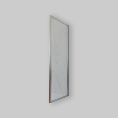 PARETE FISSA "KUADRO" VETRO TRASPARENTE 77,5-80 cm