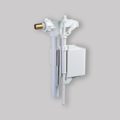 VALVOLA DI RIEMPIMENTO HDV SILENZIOSA 3/8" - Laterale ottone