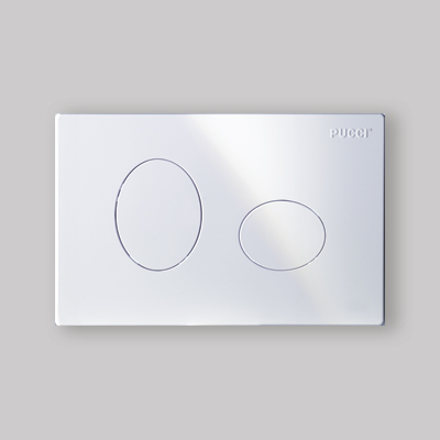 PLACCA ECO MODELLO "ELLISSE" 4,7 Cromata