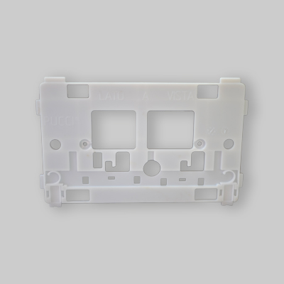 TELAIO PORTA PLACCA CON VITI M5 PER CASSETTE SARA-ECO Prod. 2011-2013