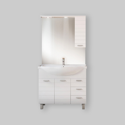 FRANCESCA 75  Base 2 ante + cassetti