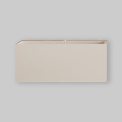 LAVABO SERIE ROMA Resina Bianco Opaco