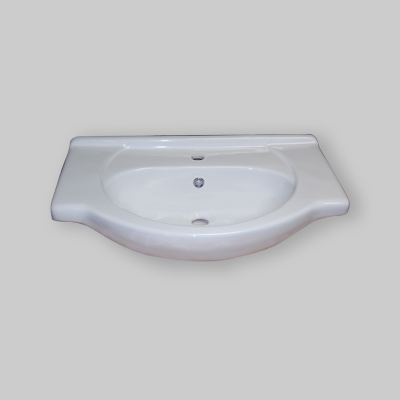 LAVABO CONSOLLE IN CERAMICA cm 65