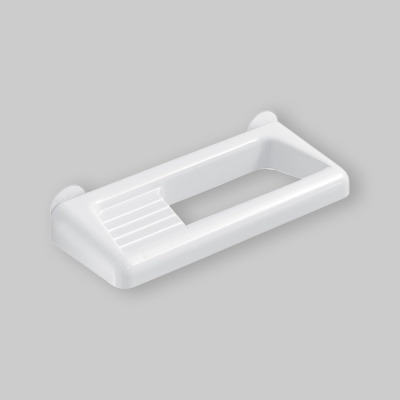 PORTASAPONE + PORTASALVIETTE CM 30 GEDY JUNIOR 'SERIE 8000' bianco