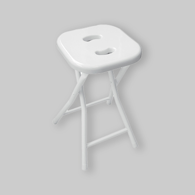 SGABELLO RICHIUDIBILE Moplen Bianco