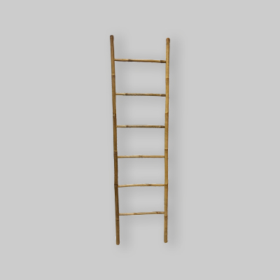 SCALA PORTASALVIETTE IN BAMBU' PANDA Naturale