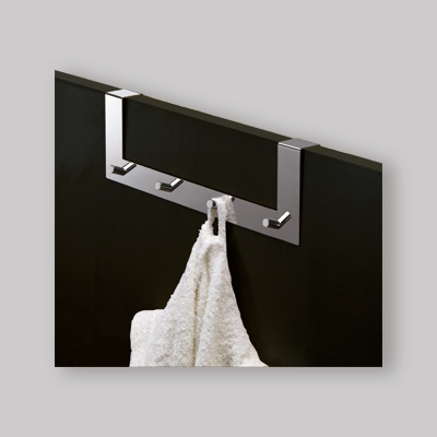 APPENDIABITI QUADRUPLO SOPRA PORTA 40x5,4x13,6 cm
