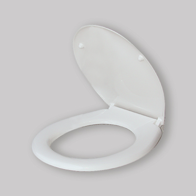 SEDILE TERMOPLASTICO PER VASO RIDOTTO PVC bianco