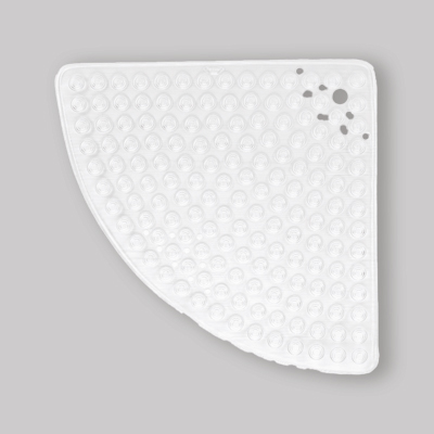 TAPPETO DOCCIA ANTISCIVOLO SEMICIRCOLARE 60x60 cm