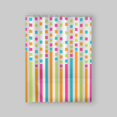 TENDA DOCCIA PARTY 120x200 Multicolore