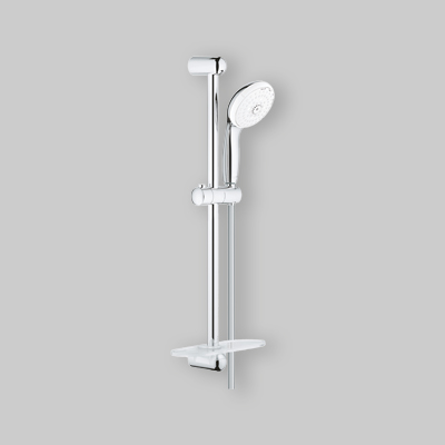 SET SALISCENDI DOCCIA TEMPESTA CON PORTASAPONE 4 getti