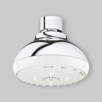 SOFFIONE DOCCIA NEW TEMPESTA Ø100 4 getti