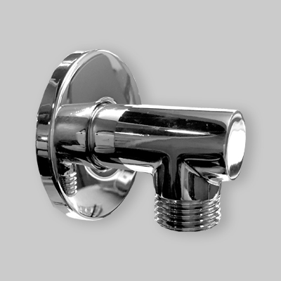ANGOLO CON ROSONE LUSSO TONDO 1/2" x 1/2"