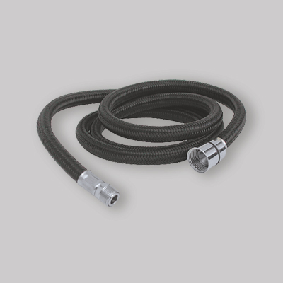 FLESSIBILE PER MISCELATORE CON DOCCETTA ESTRAIBILE IN NYLON 1/2" conico x 15 x 1 M" cm 120