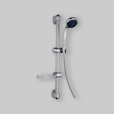 SET SALISCENDI DOCCIA GINEVRA Cromato 8 getti