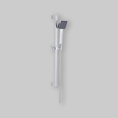 SET SALISCENDI DOCCIA SQUARE Cromato 1 getto