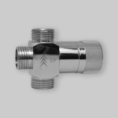 DEVIATORE IN OTTONE PER SET COLONNA ILLINOIS 1/2"