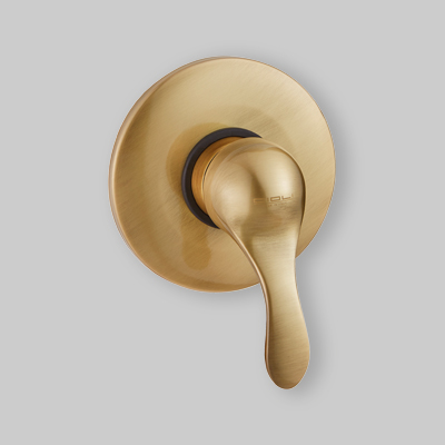 MISCELATORE INCASSO DOCCIA ARCANA bronzo
