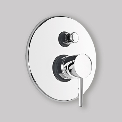 MISCELATORE DOCCIA INCASSO CON DEVIATORE MICRO cromo