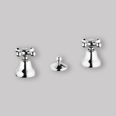 BATTERIA BIDET ROME cromo