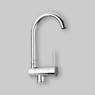 MISCELATORE LAVELLO MONOFORO SOTTOFINESTRA STICK cromo