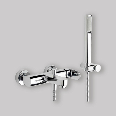 MISCELATORE VASCA CON SET DOCCIA CANDY cromo