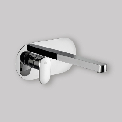 MISCELATORE LAVABO INCASSO CON BOCCA A MURO CANDY   Ø 18 mm x 175 mm