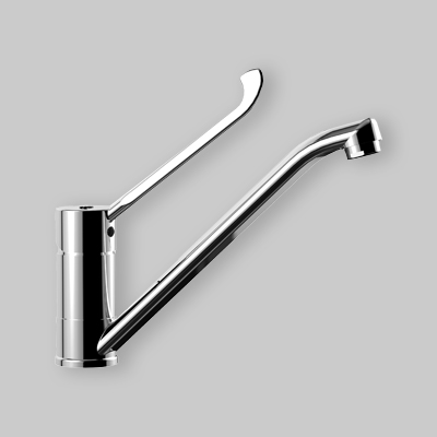 MISCELATORE LAVELLO MONOFORO LEVA CLINICA CANDY   cromo