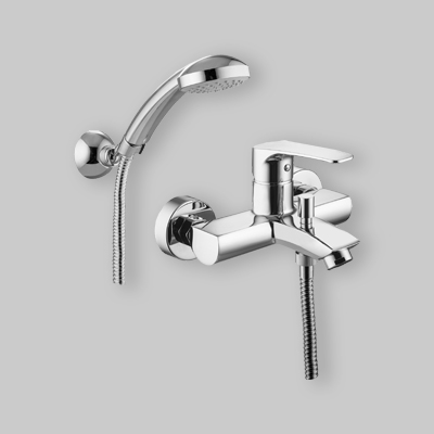 MISCELATORE VASCA ESTERNO CON DEVIATORE LIME Cromo