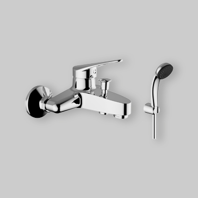 MISCELATORE VASCA CON DOCCETTA T-ONE Cromo