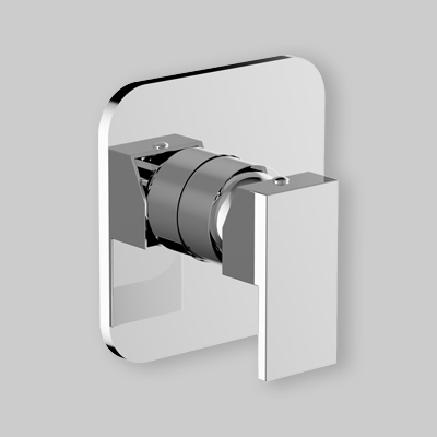 MISCELATORE INCASSO DOCCIA PILLAR Completo - Cromo